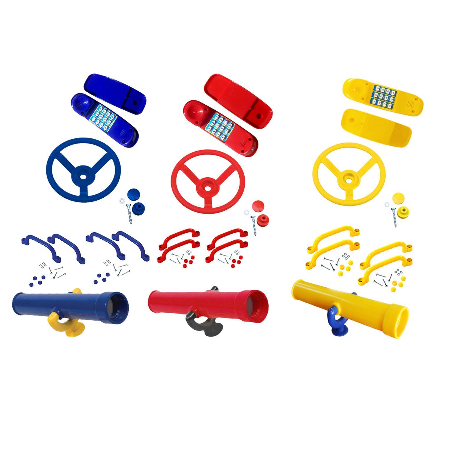 Kids Outdoor Climbing Frame - 3+ Yaş İnteraktif Öğrenme Çocuklar için