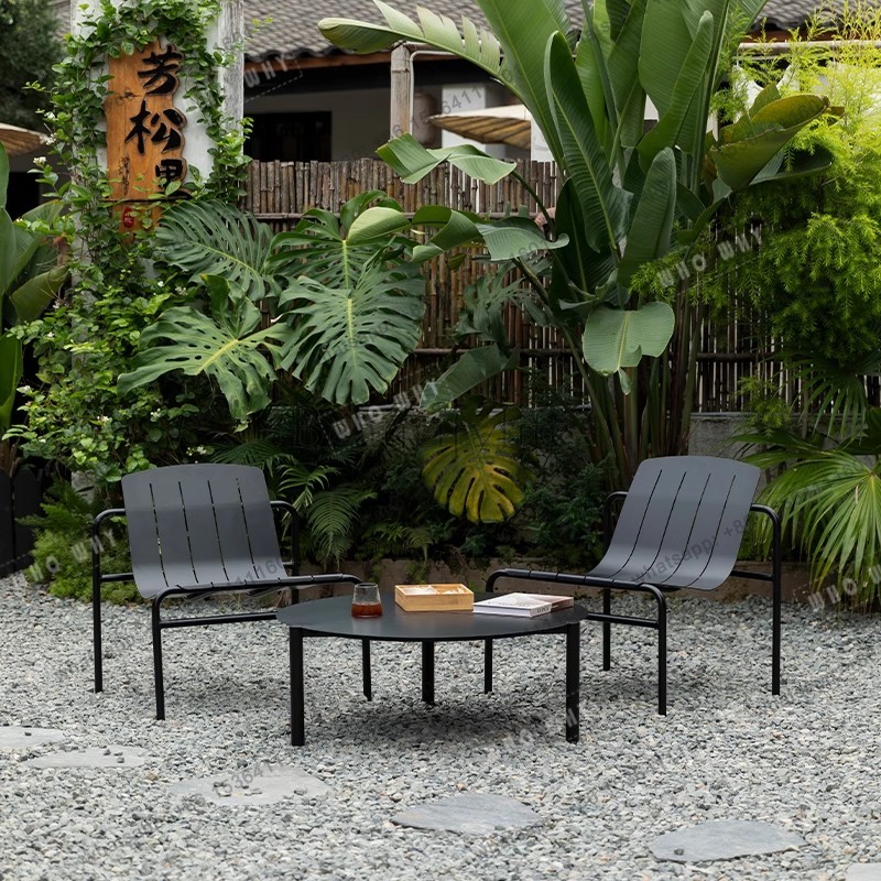 Kids Outdoor Furniture Set - LJY Yastıklı Plastik Bahçe Mobilya Setleri