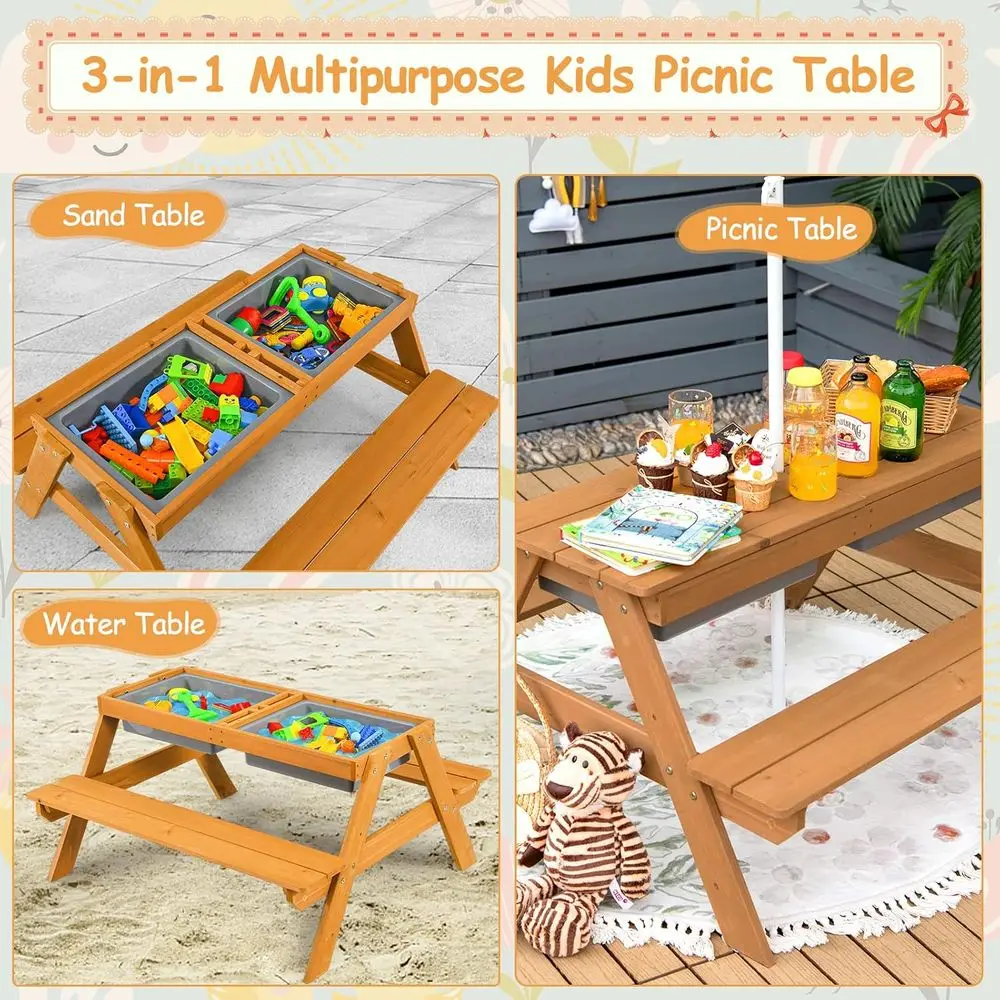 Çocuklar için Çıkarılabilir Ku - Kids Outdoor Furniture Set incelemesi ve fiyatı