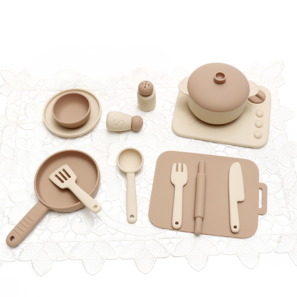 13 Parça Silikon Mutfak Oyunca - Kids Outdoor Kitchen Accessories incelemesi ve fiyatı