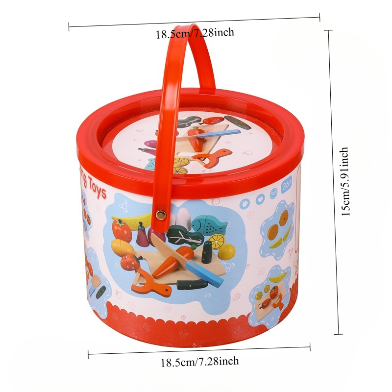 Ahşap Meyve ve Sebze Kesme Oyu - Kids Outdoor Kitchen Accessories incelemesi ve fiyatı