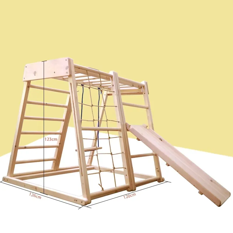 Çocuklar için Montessori Ahşap - Kids Outdoor Climbing Frame incelemesi ve fiyatı